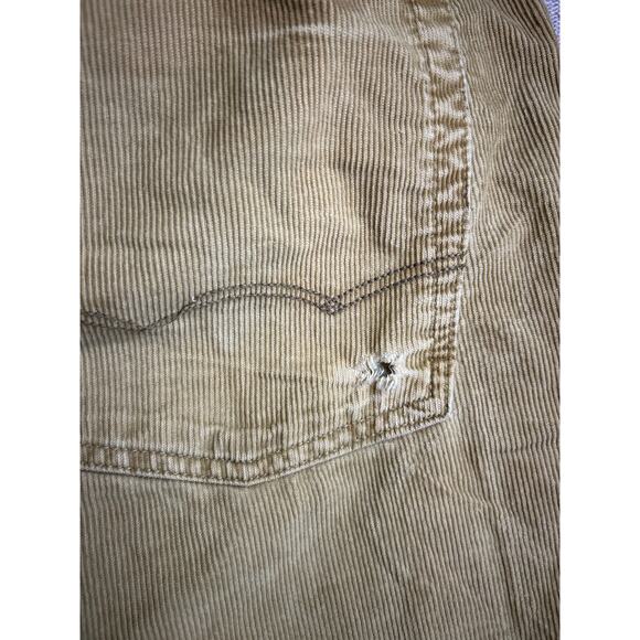 American Eagle Men’s Tan Corduroy Jeans 36x36 | No. 1971 Straight Fit - Picture 5 of 5